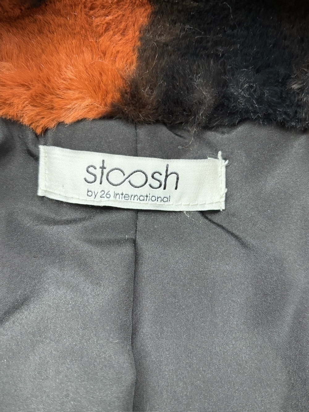 Stoosh Rust and Black Leopard Teddy Coat - Picture 2 of 11